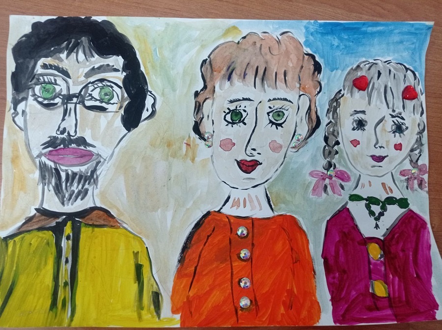 В Хакасии проходит конкурс рисунков для детей-инвалидов «Семейный очаг»